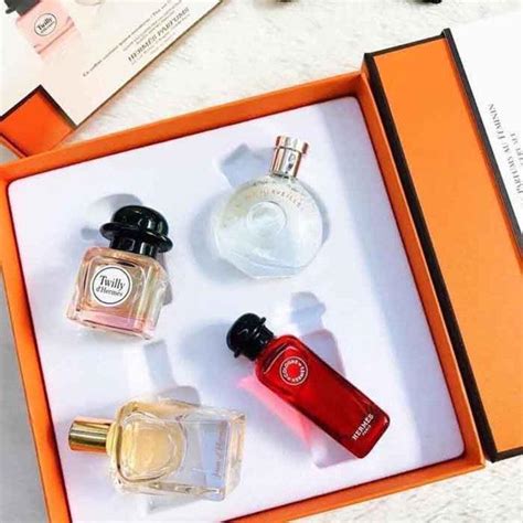 hermes miniature coffret|Hermes deluxe mini set.